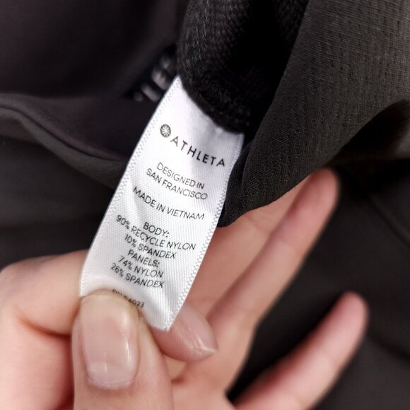 Athleta Pants Women 10 Wander Stash Skinny Pant Cargo Pockets Athletic Fit Green - Picture 11 of 12